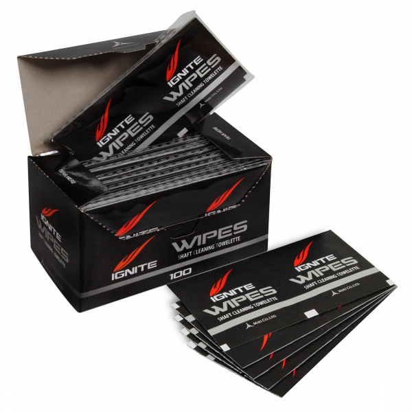 Салфетка для чистки кия Mezz Ignite Wipes Shaft Cleaning 10 шт.